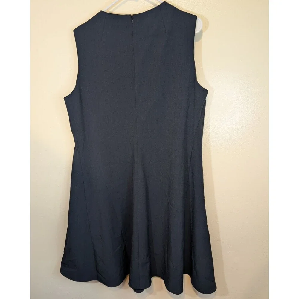 MM Lafleur Malala 2.0 Dress Recycled WonderTex Pockets Business Casual Size 16